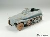 E.T. Model P35-066 WWII German Sd.kfz.250/Sd.kfz.10 Sprockets & Track links ( 3D Printed ) 1/35